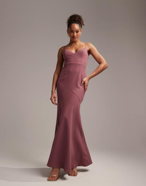 Asos lipsy cowl neck maxi clearance dress