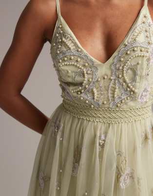 bridesmaid dresses army green Rewritten Brooklyn Bridesmaid Dress in Olive Green Satin – We Do Bou