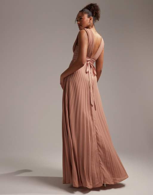 Gold bridesmaid store dresses asos