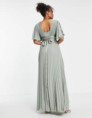 asos design flutter sleeve