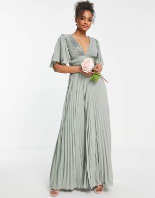 asos design flutter sleeve