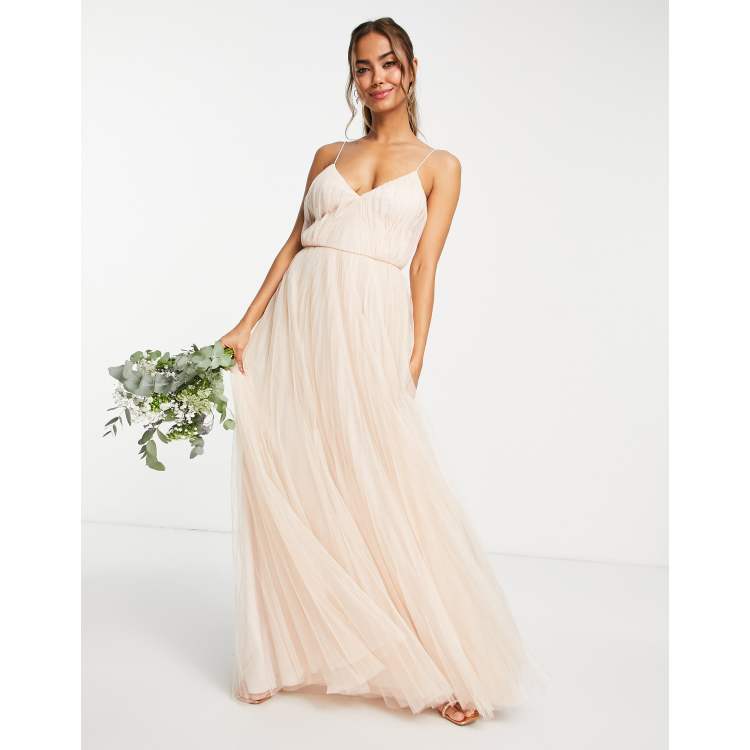 Asos tulle 2025 bridesmaid dress