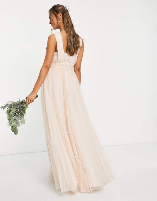 ASOS Design Fuller Bust Premium Lace Insert Pleated Maxi Dress, These ASOS  Dresses Just Made Your Bridesmaids Lives So Much Easier