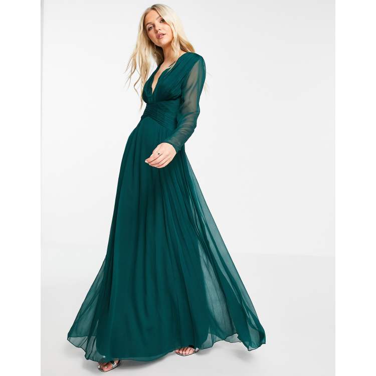 Asos floaty outlet maxi dress