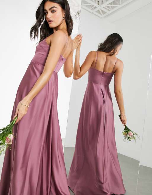 Purple bridesmaid dresses asos online