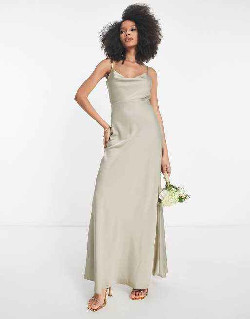 Cowl neck dress outlet asos