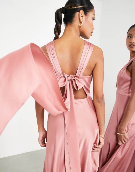 Asos dusky hotsell pink dress