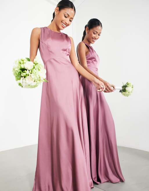 Asos cheap pink bridesmaid