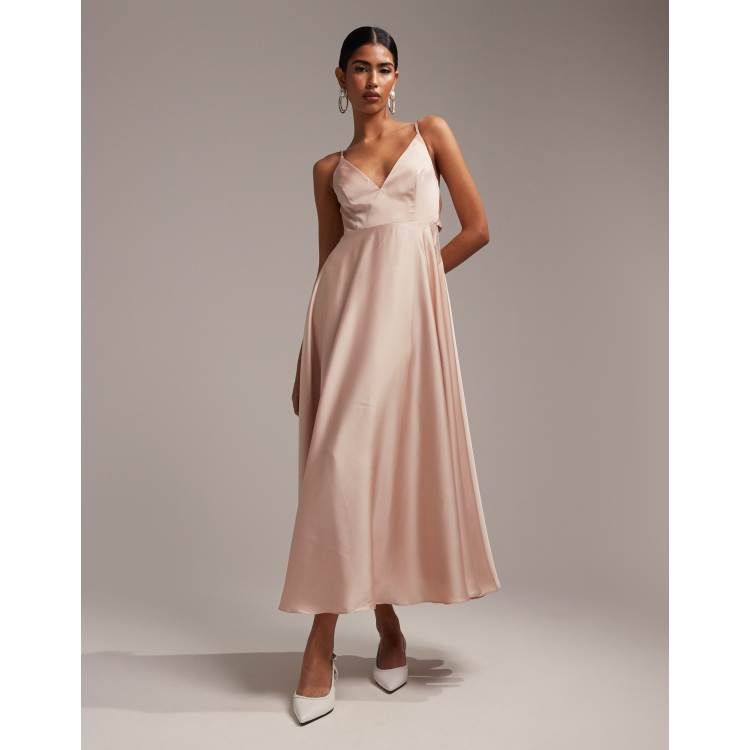 Asos tie sale dress