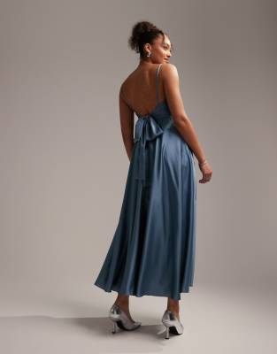 Asos bridesmaid hotsell dress blue