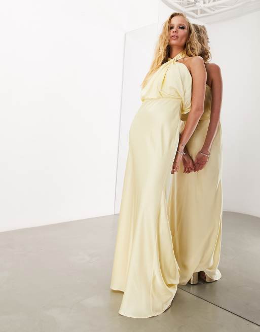 Lemon bridesmaid 2025 dresses asos