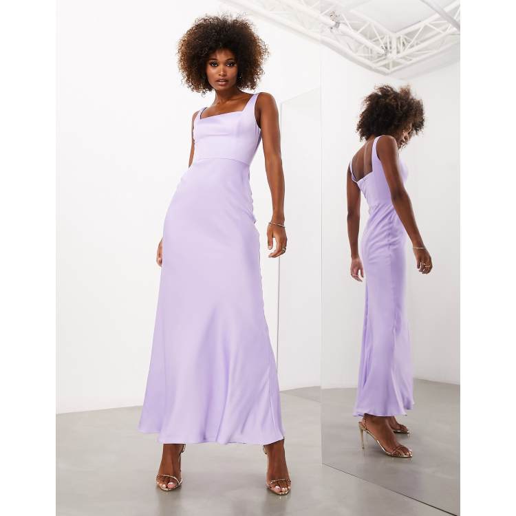 Hibiscus islands sale midi dress lilac