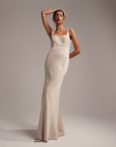 Asos edition deco outlet embellished wedding dress