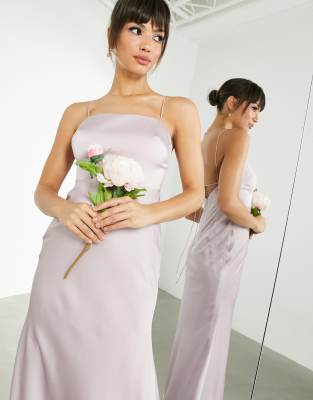 Shell Pink Bridesmaid Dresses