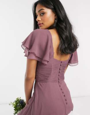 asos short bridesmaid dresses