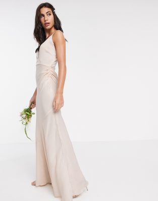 satin cami maxi dress