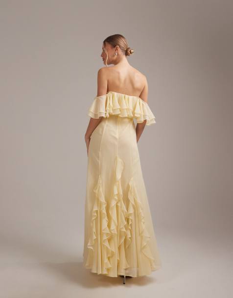 Bardot Dresses | Winter Bardot Midi & Maxi Dresses
