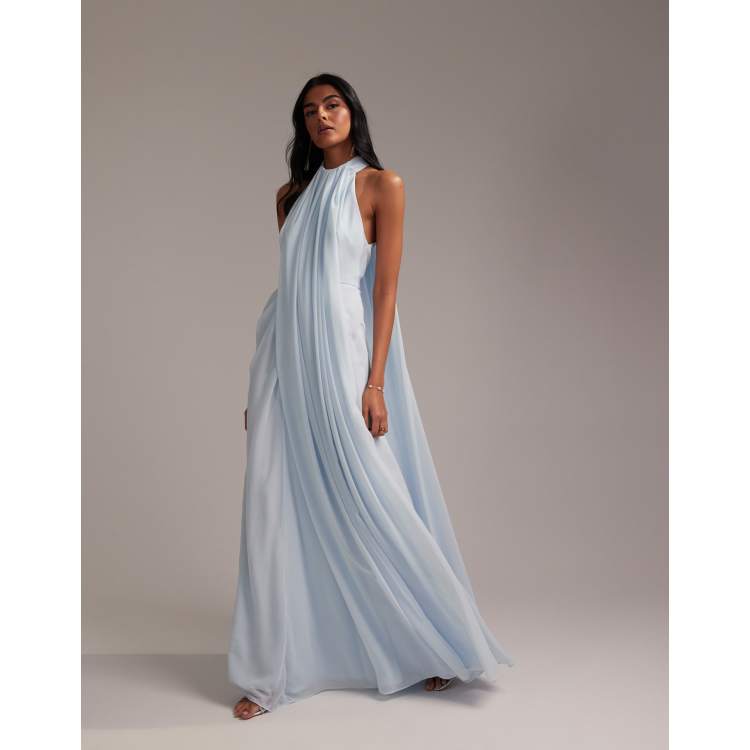 Bridal Party Asos Pale Blue Bridesmaid Dress ASOS DESIGN
