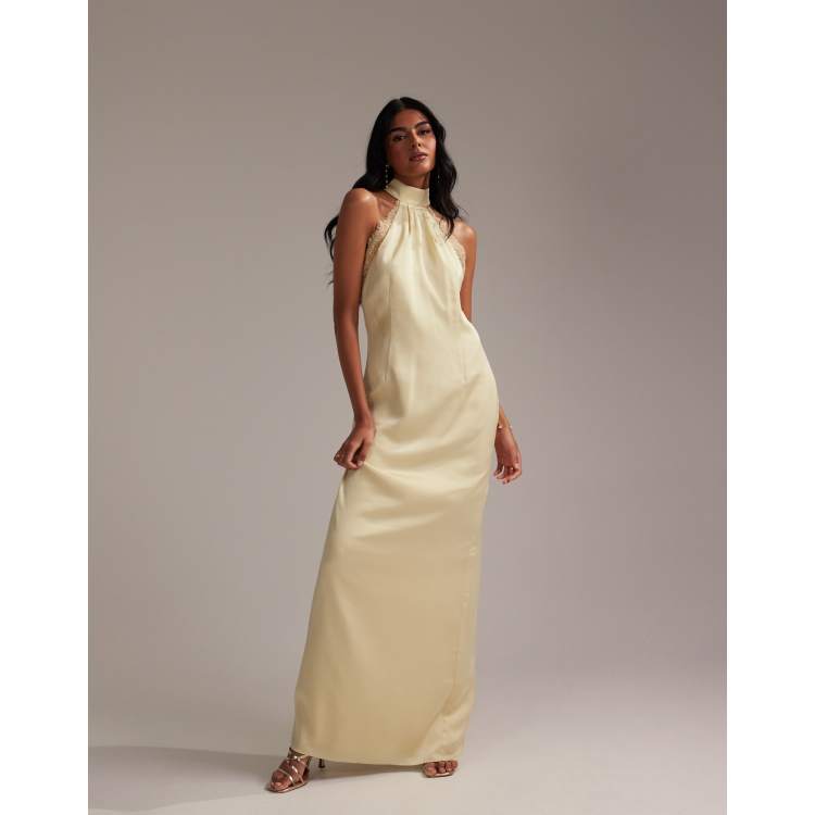 white dress see through lace Palm Springs Lace Overlay Maxi Dress White main image 1