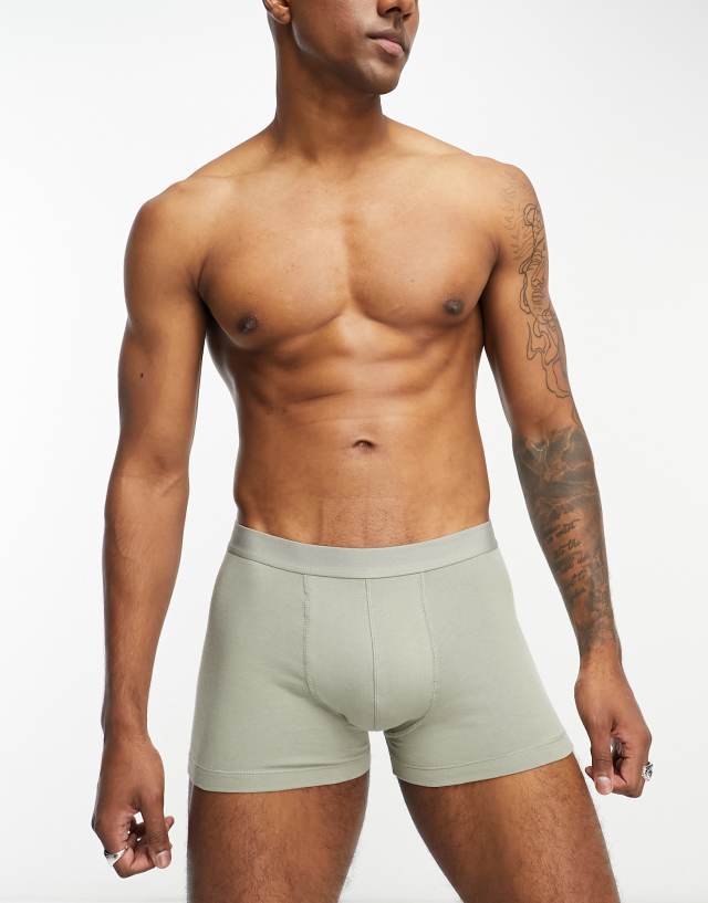 ASOS DESIGN briefs in khaki