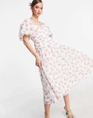 asos broderie dress