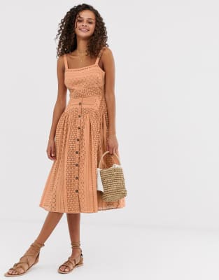 broderie anglaise sundress