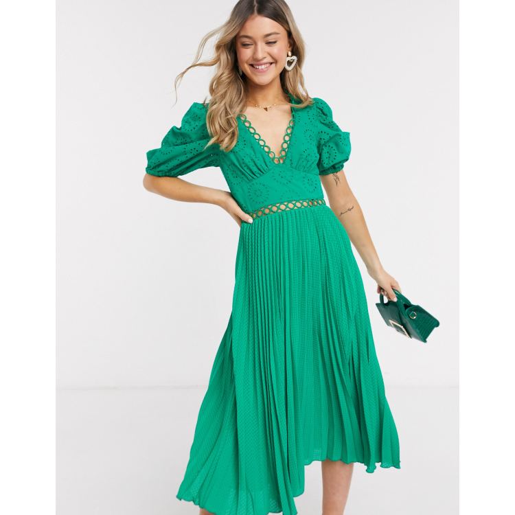 Robe cheap verte asos