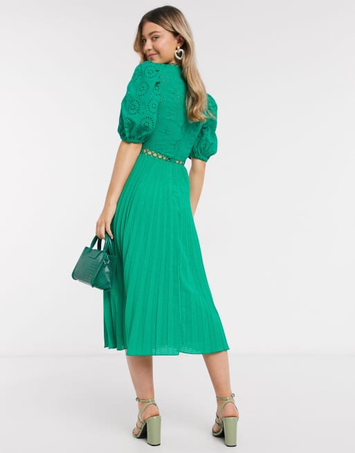 Robe cheap verte asos