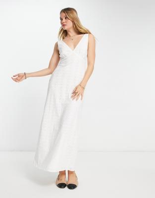 Asos white outlet sundress