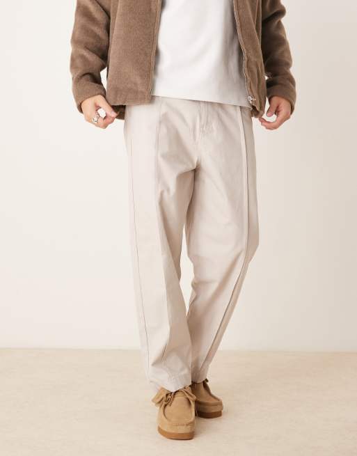 ASOS DESIGN - Broek met ballonpijpen en siernaden in grijs, 3 van 5