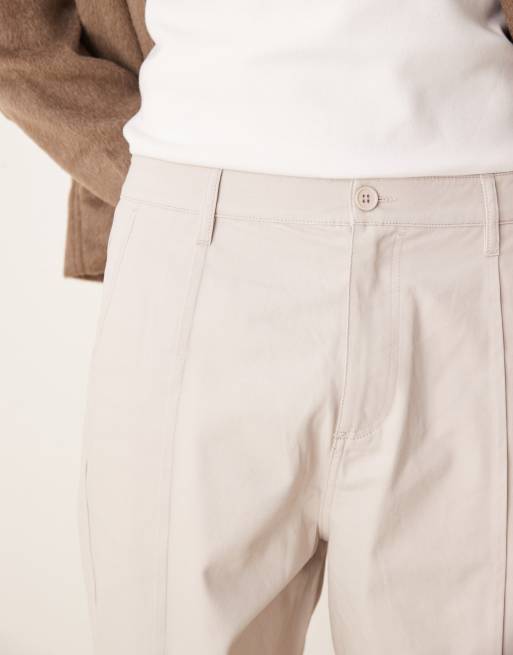ASOS DESIGN - Broek met ballonpijpen en siernaden in grijs, 4 van 5