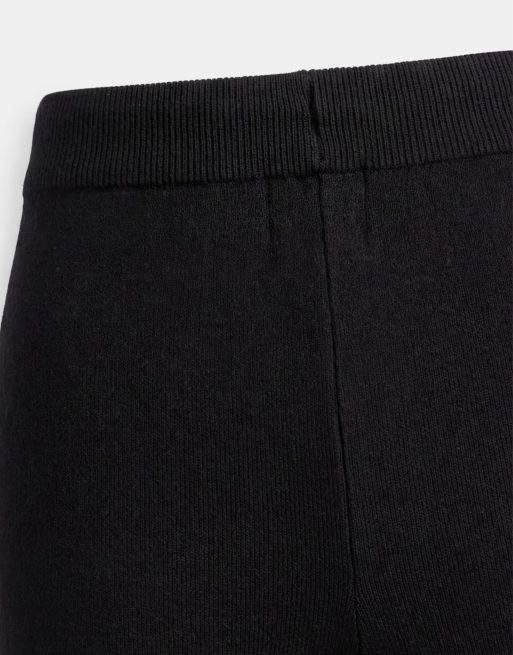ASOS DESIGN - Broek met wijde pijpen in zwart, deel van co-ord set, 9 van 11