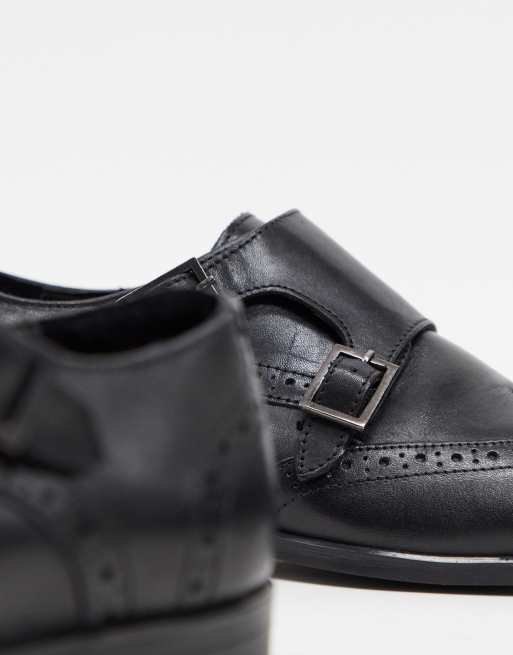 Asos black brogues online