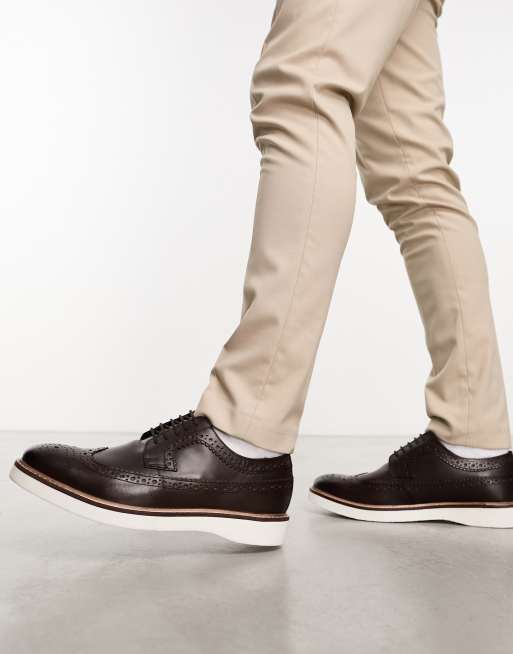 Brogues with sales trainer soles