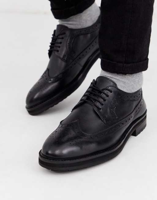 Asos black hot sale brogues