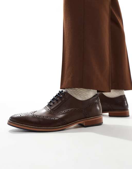 Asos brogue hot sale shoes