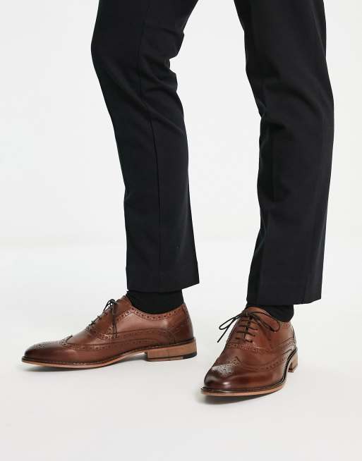 Asos design best sale brogue shoes