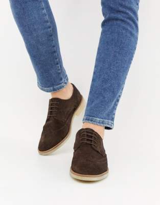 asos blue suede shoes