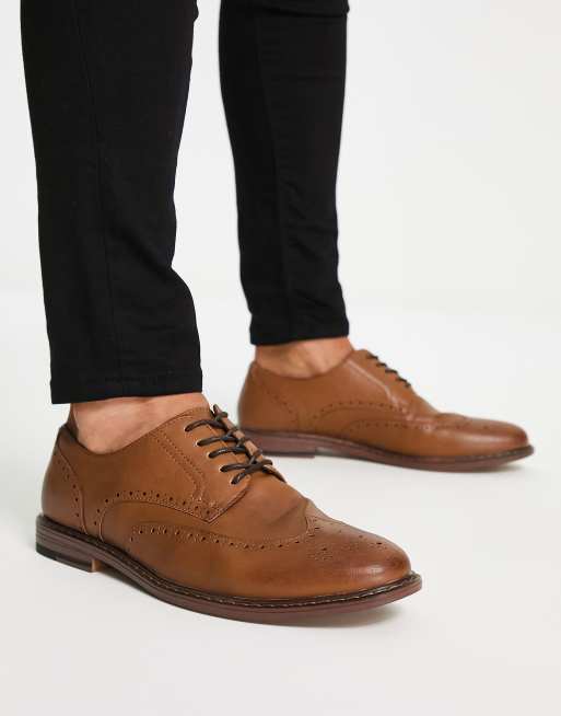 Asos leather sales shoes