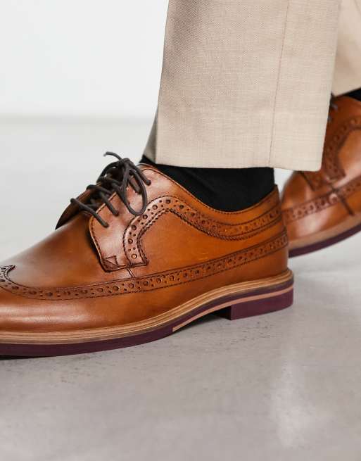 Asos 2024 tan brogues