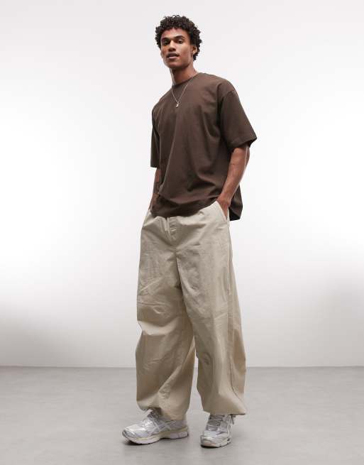 ASOS DESIGN - Brun oversized T-shirt med bobletekst-print, 3 af 5