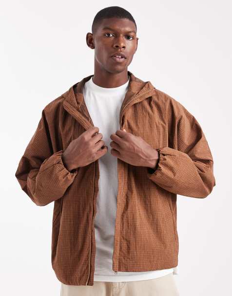 ASOS DESIGN – Brun träningsjacka - view 1