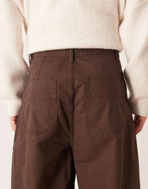 ASOS DESIGN – Bruna, baggy chinos i oversize med veck, 5 av 5