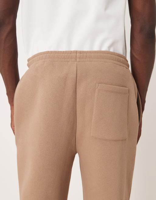 ASOS DESIGN – Bruna mjukisbyxor i oversize med tryck, 4 av 5