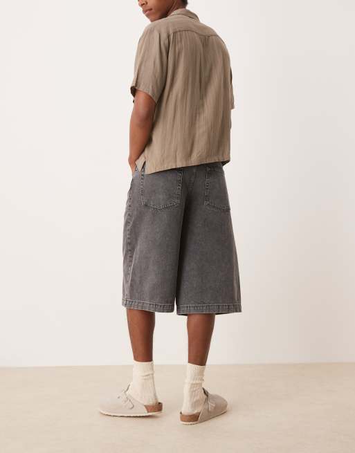 ASOS DESIGN - Brune ekstralange jorts, 2 af 5