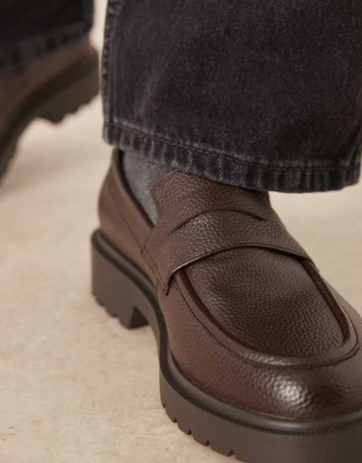 ASOS DESIGN - Brune penny-loafers, 2 af 4