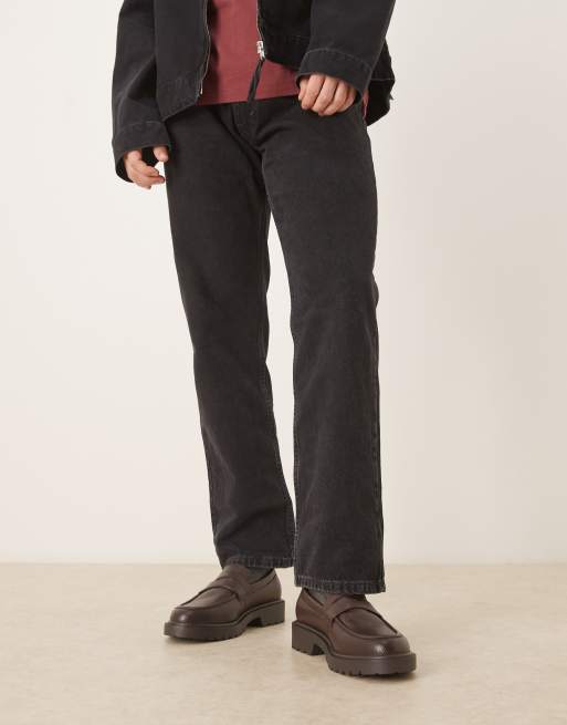 ASOS DESIGN - Brune penny-loafers, 3 af 4