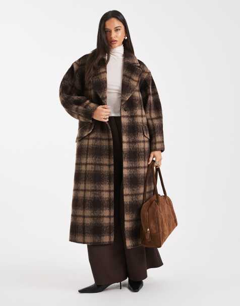 ASOS DESIGN – Brunrutig finkappa med textur - view 1