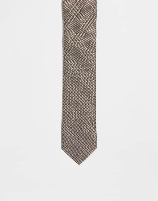 ASOS DESIGN – Brunrutig smal slips