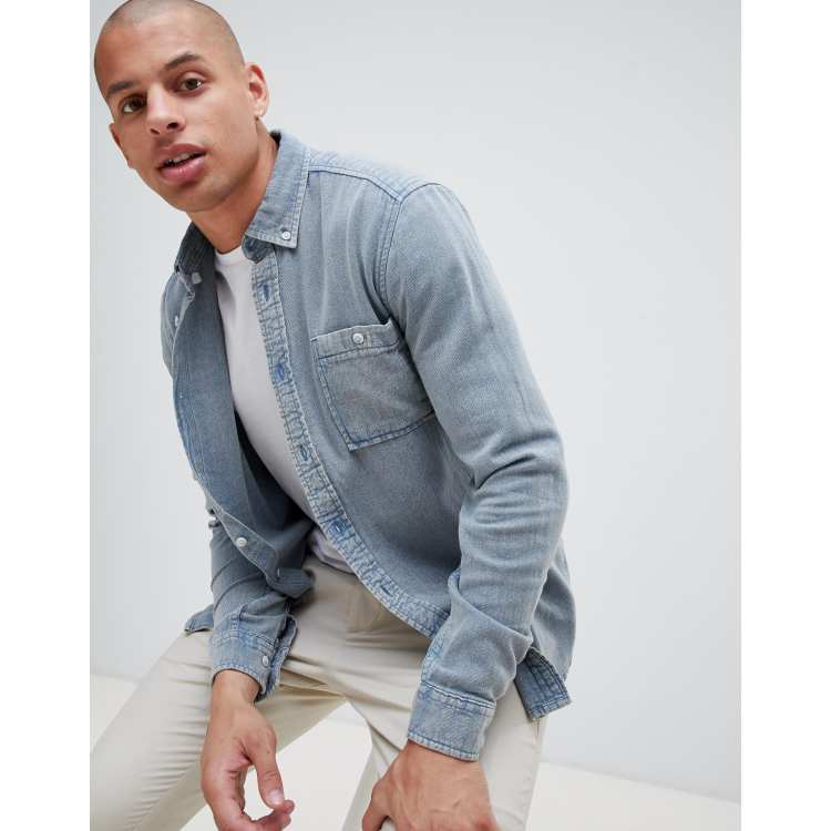 Brushed Twill Overshirt